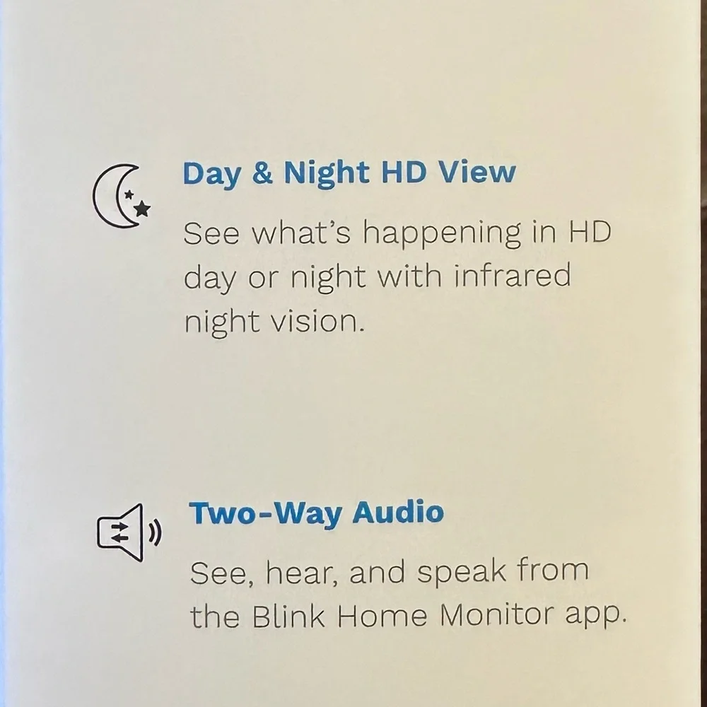 Blink Indoor Security Camera System (4) WiFi wireless 3rd Generation